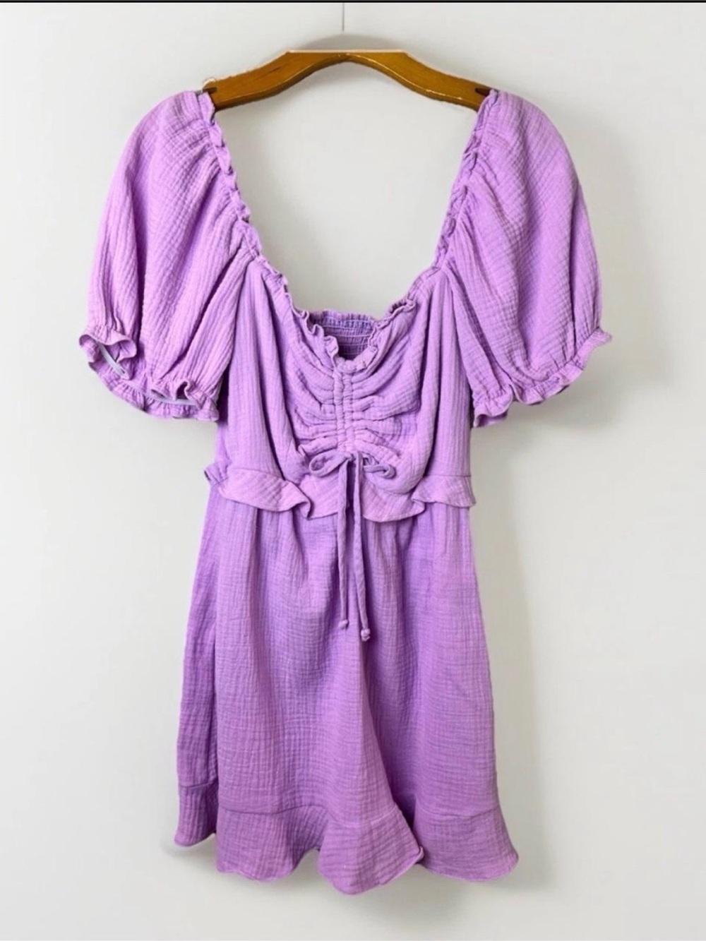 Show Me Your Mumu Sophie Mini Dress Lavender NWT Small Romantic Girly